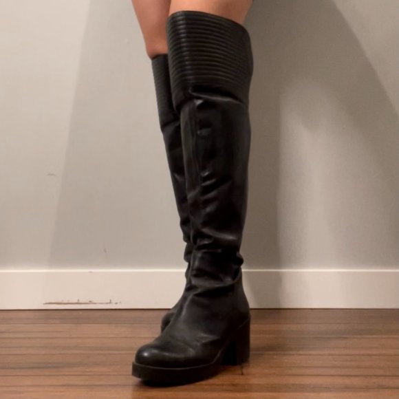 Over-the-knee Nine West Moto boots S-8- - Picture 7 of 7